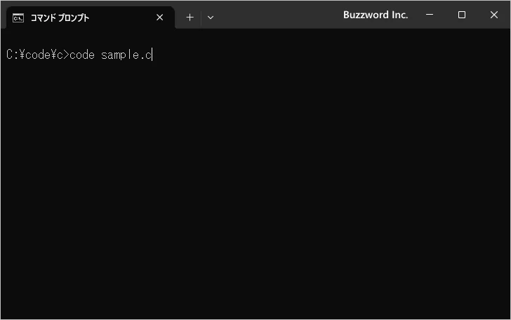 Visual Studio Codeを起動してファイルを開く(1)