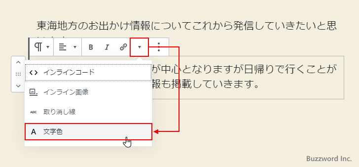 テキストに太字や文字色などの書式を設定する(5)