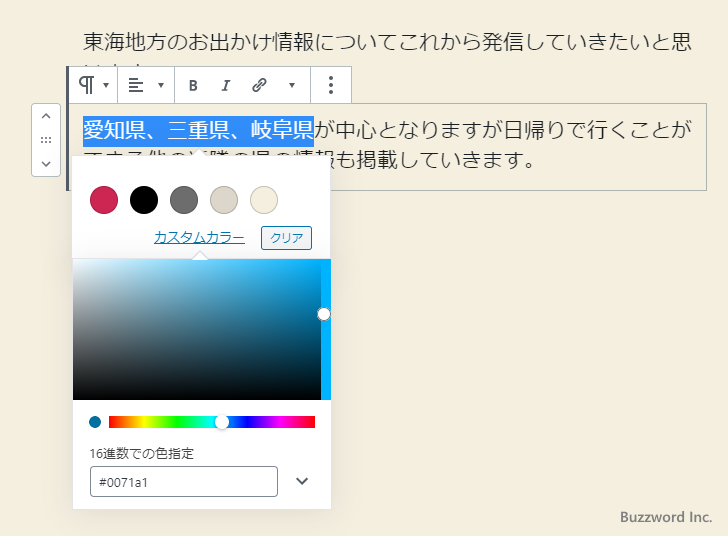 テキストに太字や文字色などの書式を設定する(9)